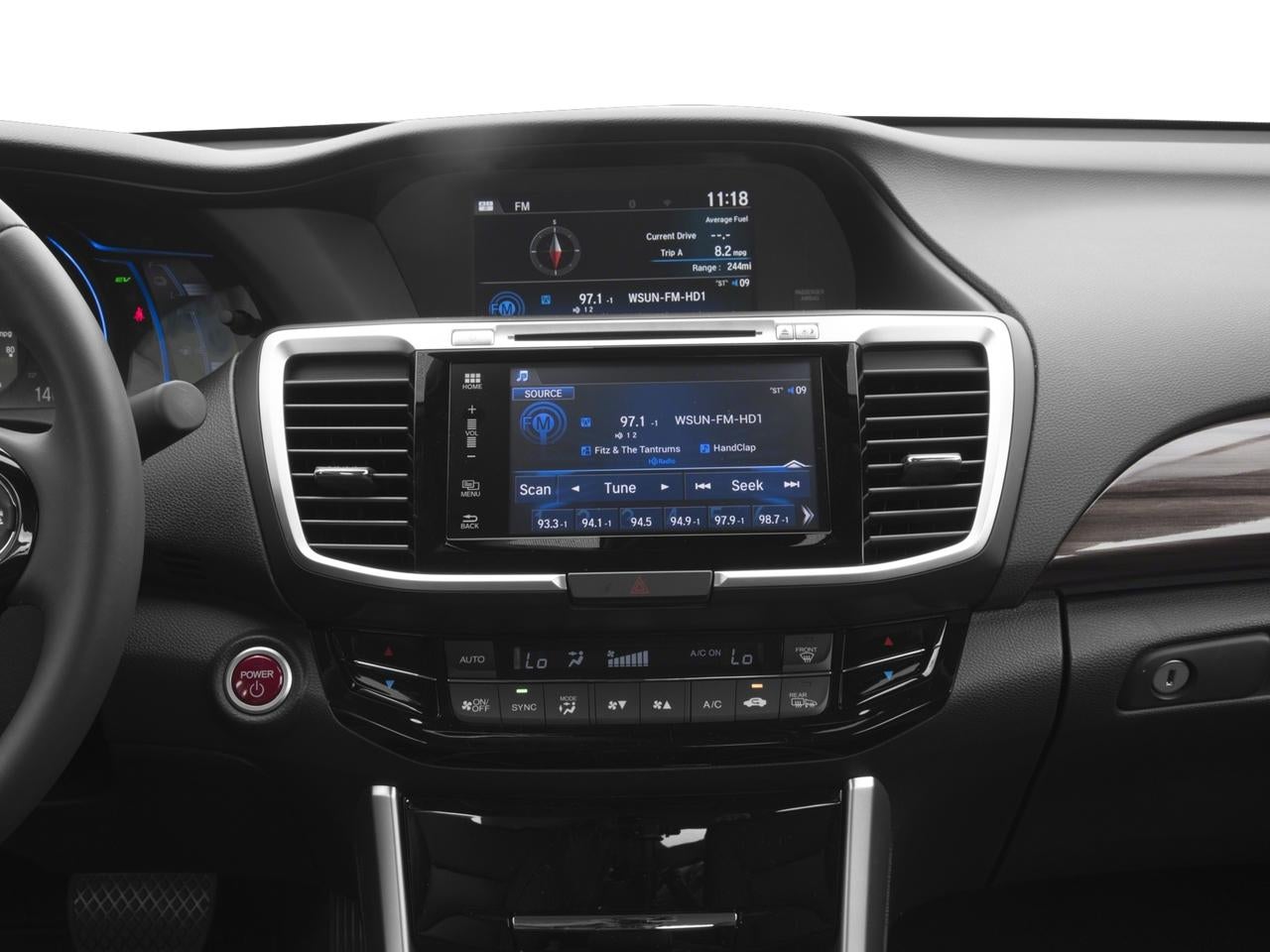 2017 Honda Accord Hybrid EX-L Sedan